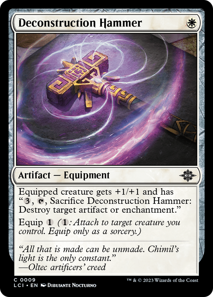 Deconstruction Hammer [The Lost Caverns of Ixalan] | North Game Den