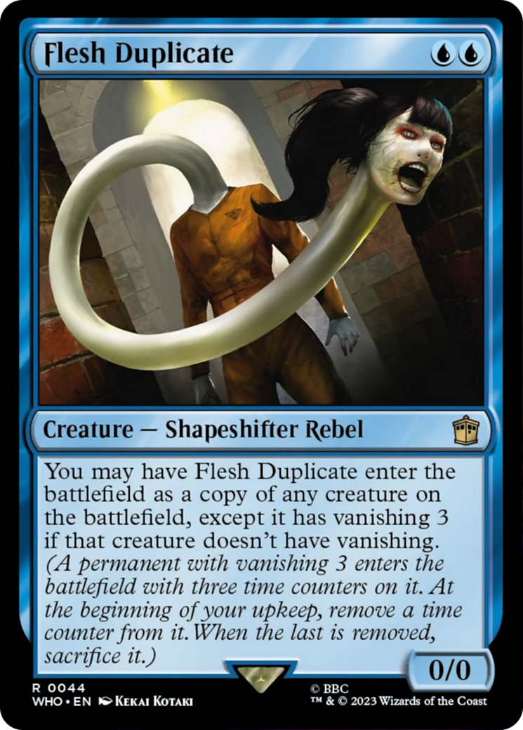 Flesh Duplicate [Doctor Who] | North Game Den