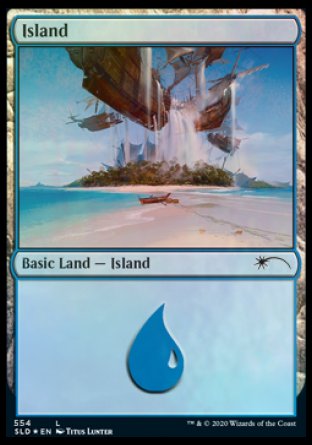 Island (Pirates) (554) [Secret Lair Drop Promos] | North Game Den