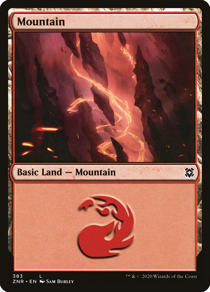 Mountain (383) [Zendikar Rising] | North Game Den