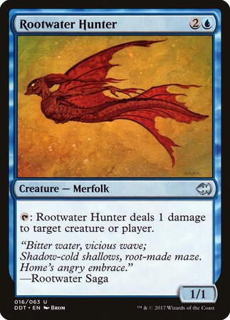 Rootwater Hunter [Duel Decks: Merfolk vs. Goblins] | North Game Den