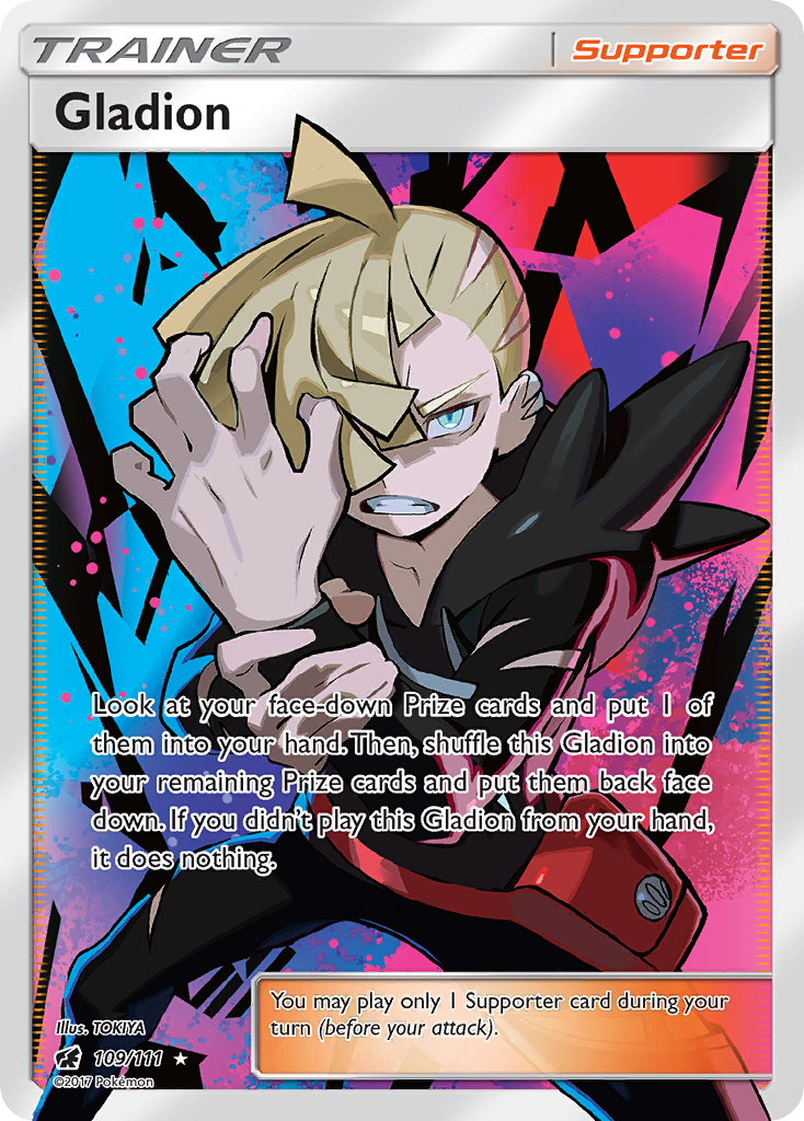 Gladion (109/111) [Sun & Moon: Crimson Invasion] | North Game Den