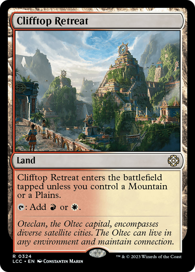 Clifftop Retreat [The Lost Caverns of Ixalan Commander] | North Game Den