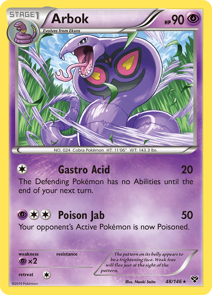 Arbok (48/146) [XY: Base Set] | North Game Den