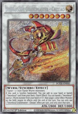 Swordsoul Grandmaster - Chixiao [BODE-EN041] Starlight Rare | North Game Den