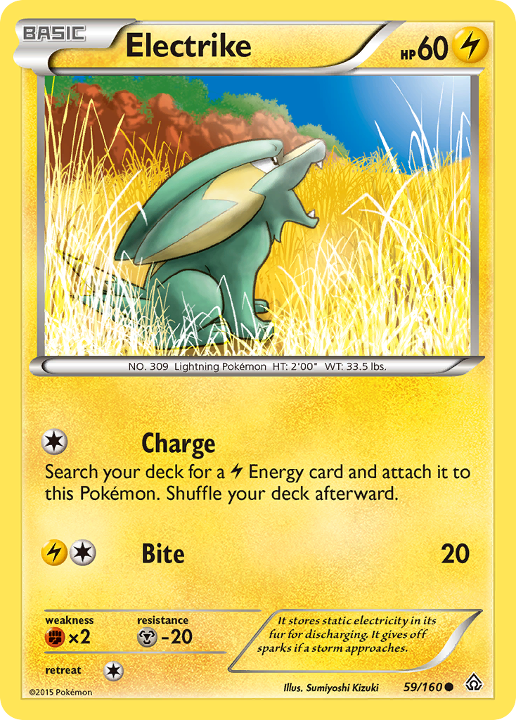 Electrike (59/160) [XY: Primal Clash] | North Game Den