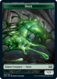 Ooze // Tuktuk the Returned Double-sided Token [Double Masters Tokens] | North Game Den