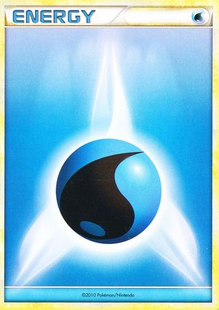 Water Energy (2010 Unnumbered HGSS Style) [League & Championship Cards] | North Game Den