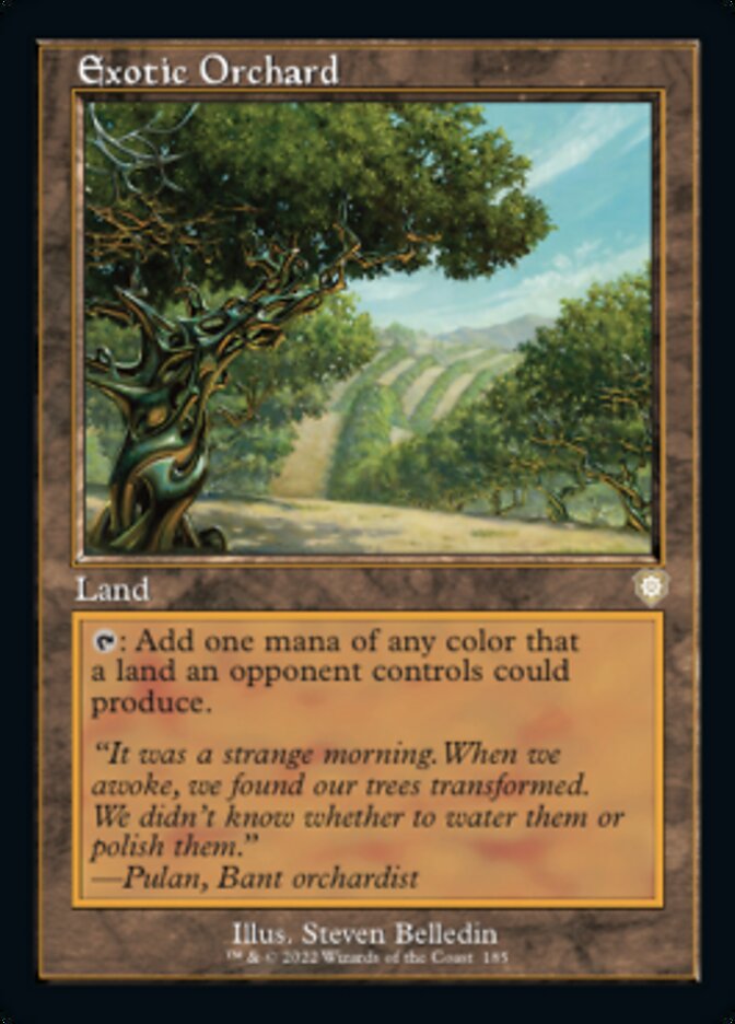 Exotic Orchard (Retro) [The Brothers' War Commander] | North Game Den
