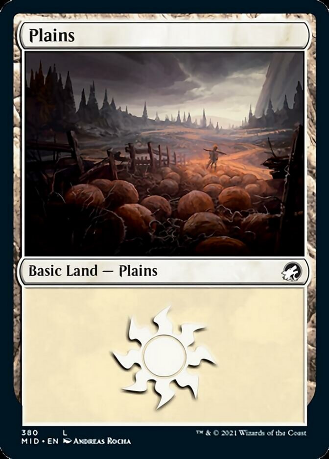 Plains (380) [Innistrad: Midnight Hunt] | North Game Den