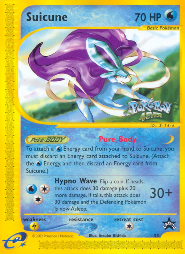 Suicune (53) [Wizards of the Coast: Black Star Promos] | North Game Den