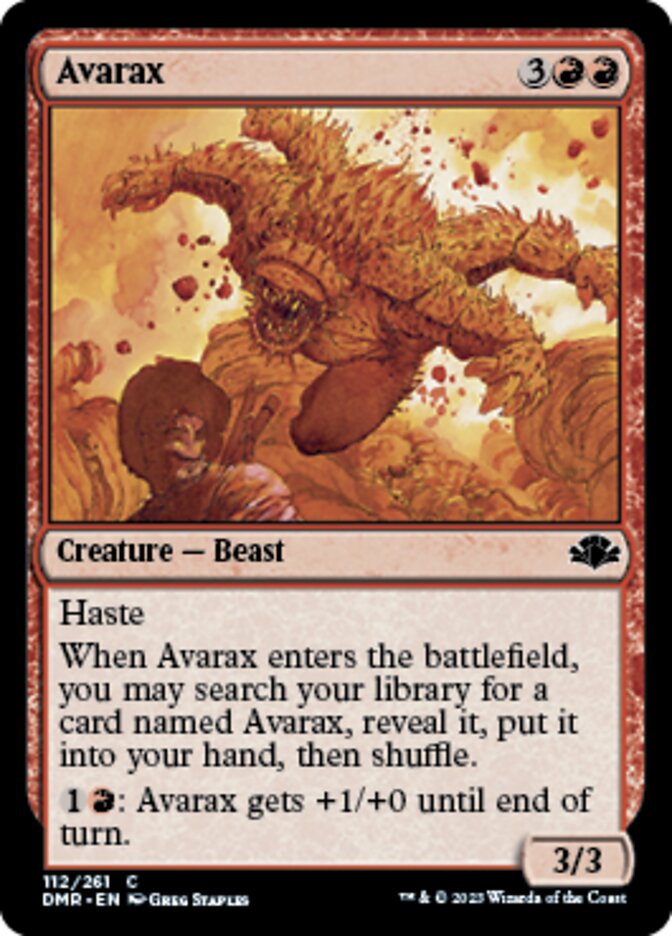 Avarax [Dominaria Remastered] | North Game Den