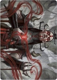 Malakir Blood-Priest Art Card [Zendikar Rising Art Series] | North Game Den