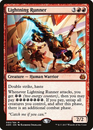 Lightning Runner [Aether Revolt] | North Game Den