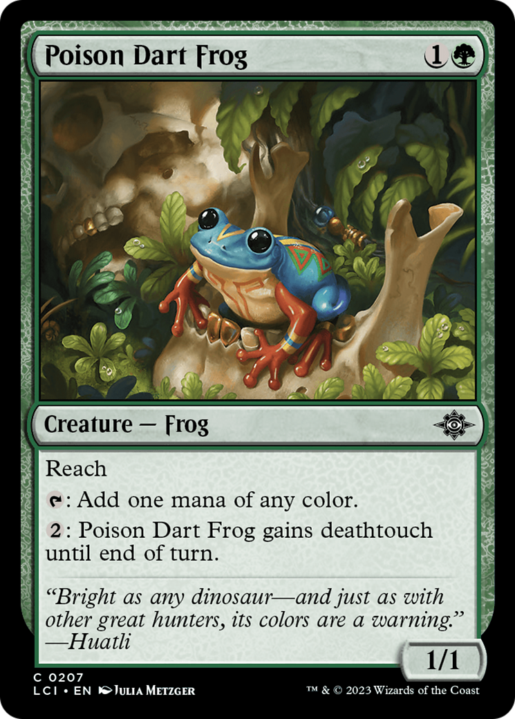 Poison Dart Frog [The Lost Caverns of Ixalan] | North Game Den