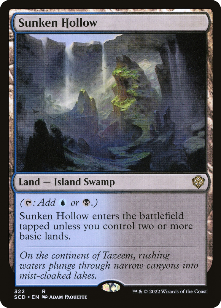 Sunken Hollow [Starter Commander Decks] | North Game Den