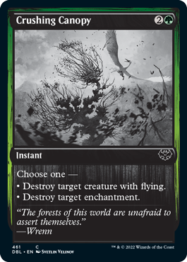 Crushing Canopy [Innistrad: Double Feature] | North Game Den