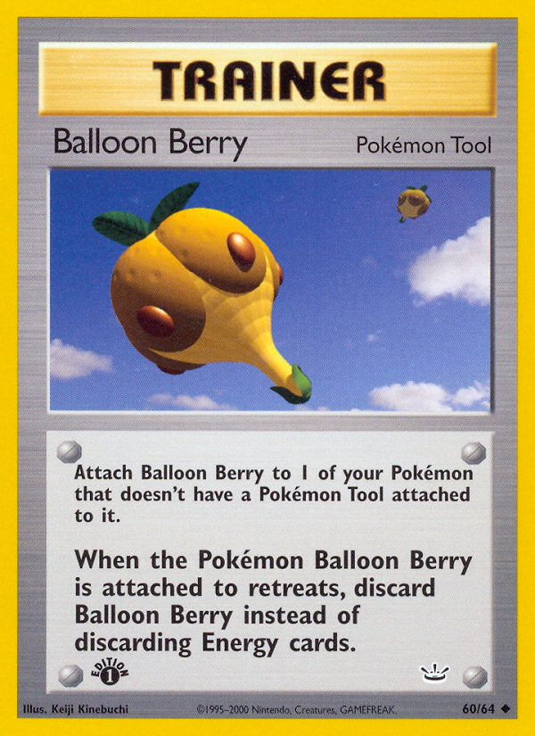 Balloon Berry (60/64) [Neo Revelation 1st Edition] | North Game Den