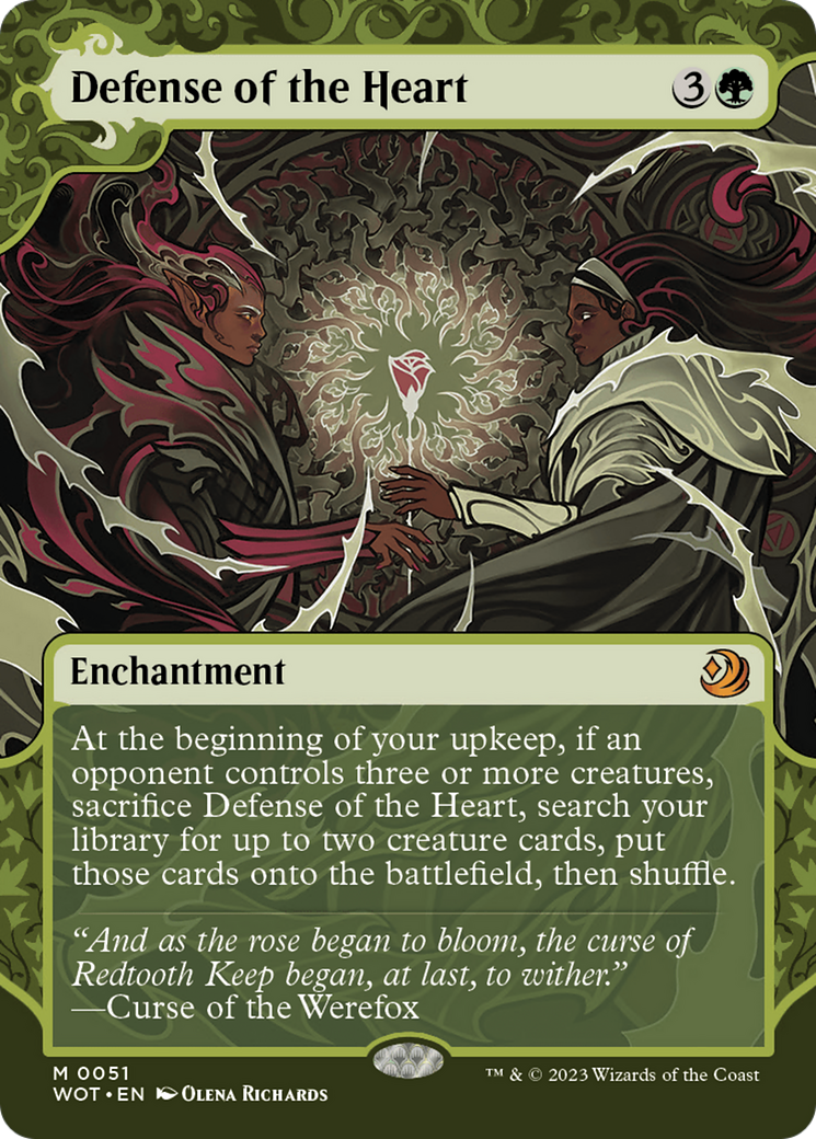 Defense of the Heart [Wilds of Eldraine: Enchanting Tales] | North Game Den