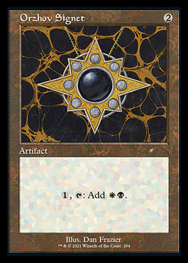 Orzhov Signet (Retro) [Secret Lair Drop Series] | North Game Den