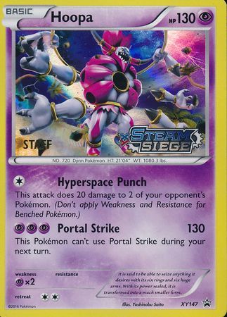 Hoopa (XY147) (Staff) [XY: Black Star Promos] | North Game Den
