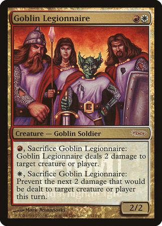 Goblin Legionnaire [Friday Night Magic 2007] | North Game Den