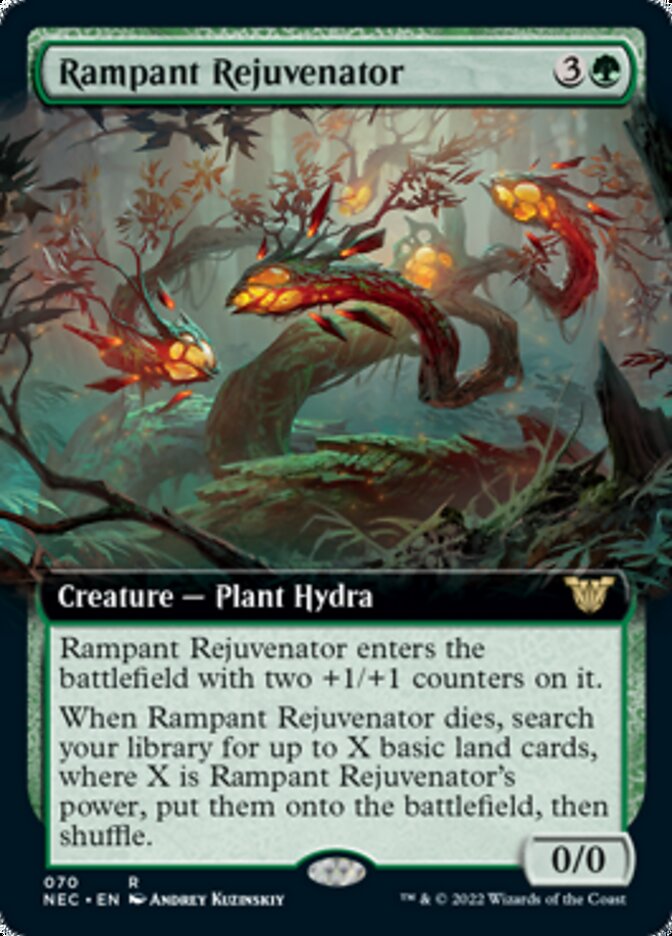 Rampant Rejuvenator (Extended) [Kamigawa: Neon Dynasty Commander] | North Game Den