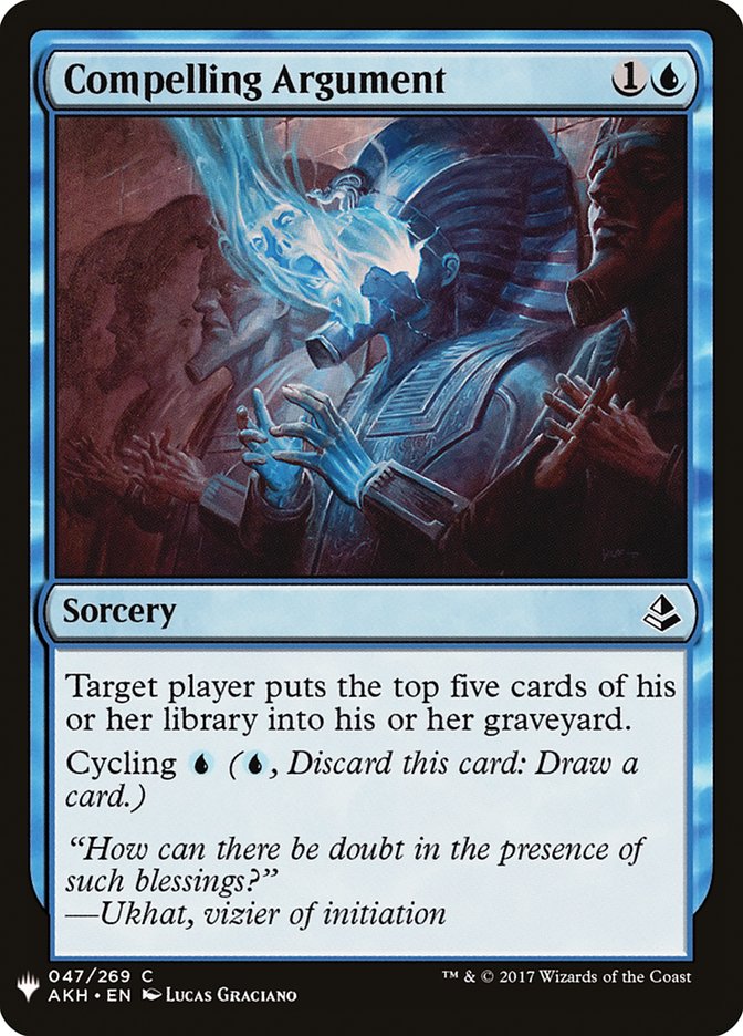 Compelling Argument [Mystery Booster] | North Game Den