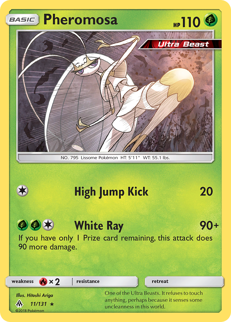 Pheromosa (11/131) [Sun & Moon: Forbidden Light] | North Game Den