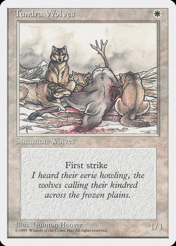 Tundra Wolves [Fourth Edition] | North Game Den