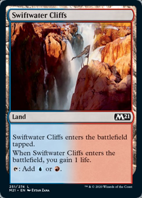 Swiftwater Cliffs [Core Set 2021] | North Game Den