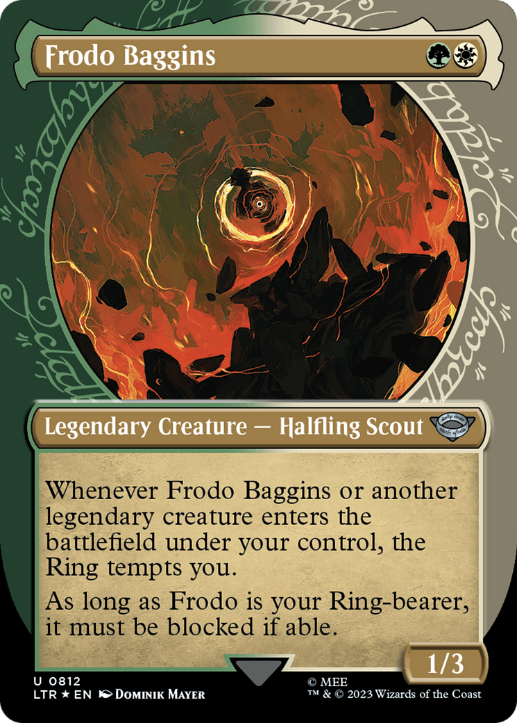 Frodo Baggins (Showcase) (Surge Foil) [The Lord of the Rings: Tales of Middle-Earth] | North Game Den