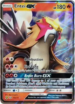 Entei GX (10a/73) [Alternate Art Promos] | North Game Den