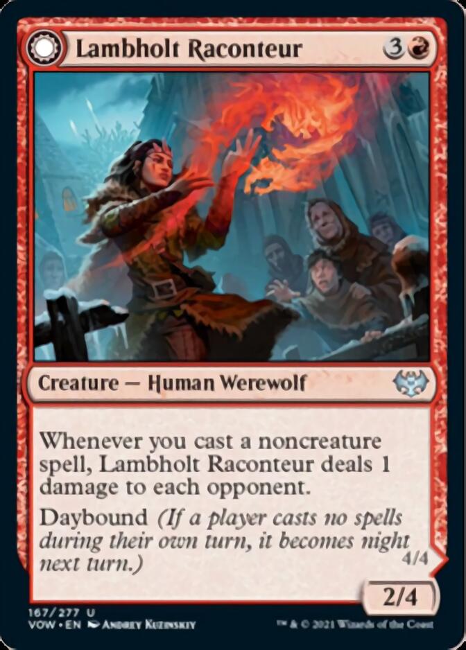 Lambholt Raconteur // Lambholt Ravager [Innistrad: Crimson Vow] | North Game Den
