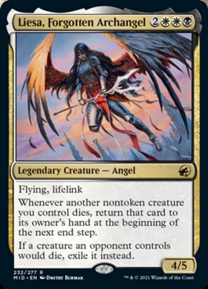 Liesa, Forgotten Archangel [Innistrad: Midnight Hunt] | North Game Den