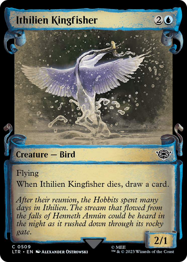 Ithilien Kingfisher [The Lord of the Rings: Tales of Middle-Earth Showcase Scrolls] | North Game Den