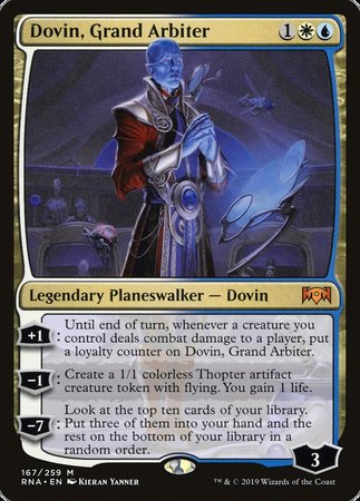 Dovin, Grand Arbiter [Ravnica Allegiance] | North Game Den