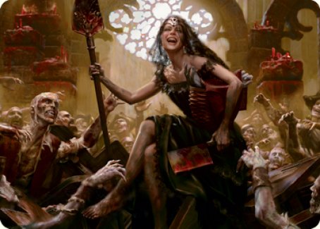 Gisa, Glorious Resurrector Art Card [Innistrad: Midnight Hunt Art Series] | North Game Den