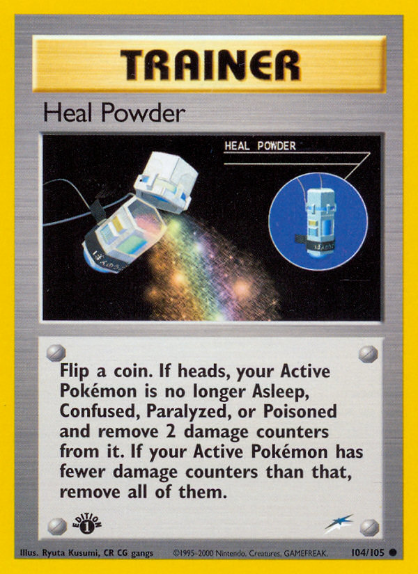 Heal Powder (104/105) [Neo Destiny 1st Edition] | North Game Den