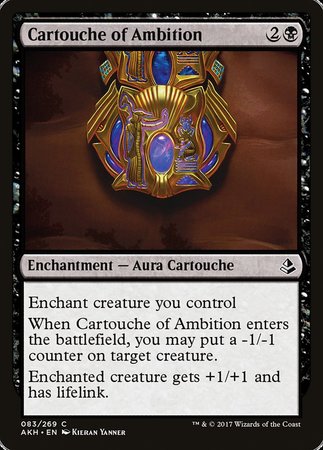 Cartouche of Ambition [Amonkhet] | North Game Den