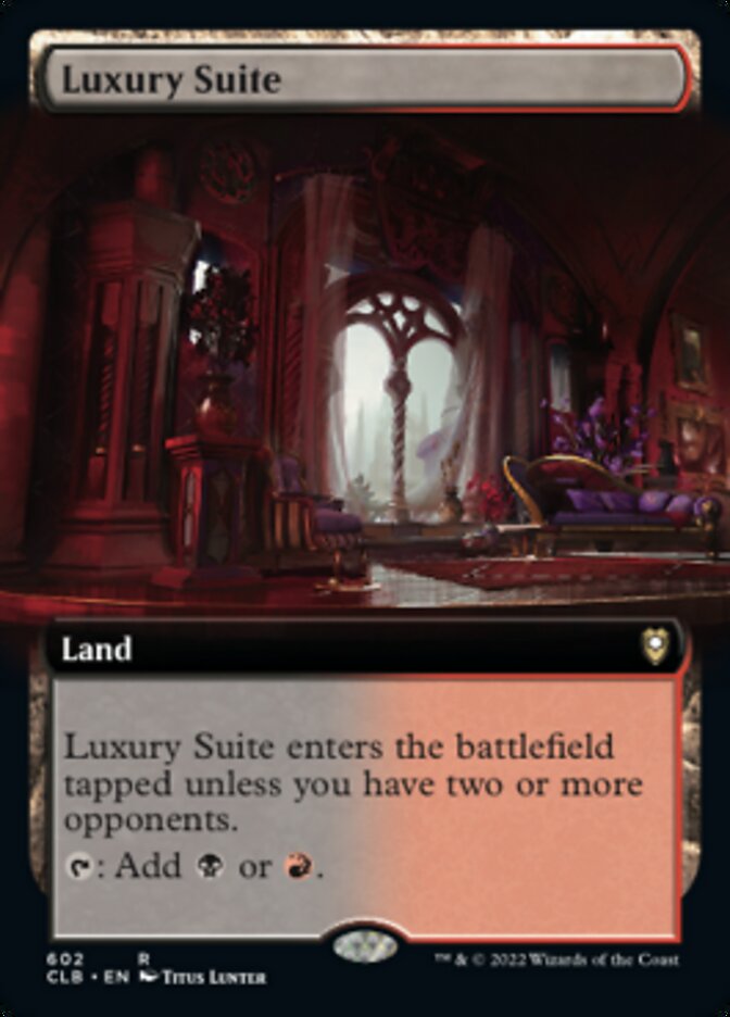 Luxury Suite (Extended Art) [Commander Legends: Battle for Baldur's Gate] | North Game Den
