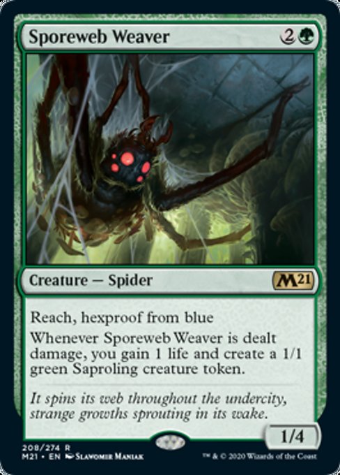 Sporeweb Weaver [Core Set 2021] | North Game Den