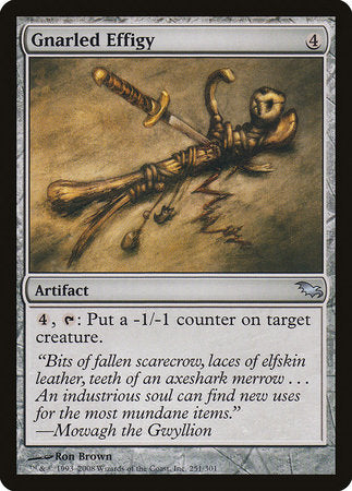 Gnarled Effigy [Shadowmoor] | North Game Den
