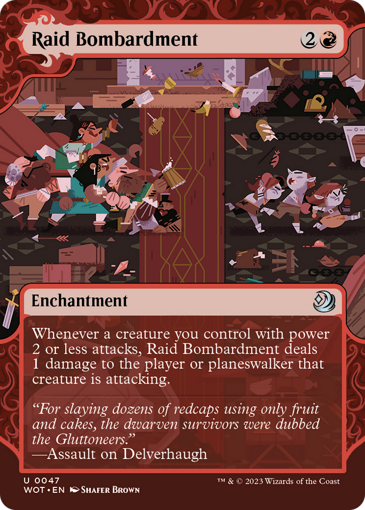 Raid Bombardment [Wilds of Eldraine: Enchanting Tales] | North Game Den