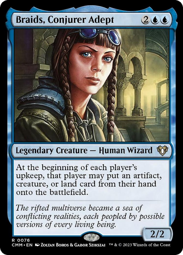 Braids, Conjurer Adept [Commander Masters] | North Game Den