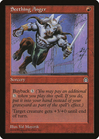 Seething Anger [Stronghold] | North Game Den