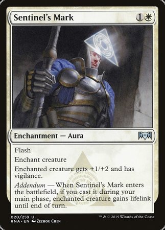 Sentinel's Mark [Ravnica Allegiance] | North Game Den