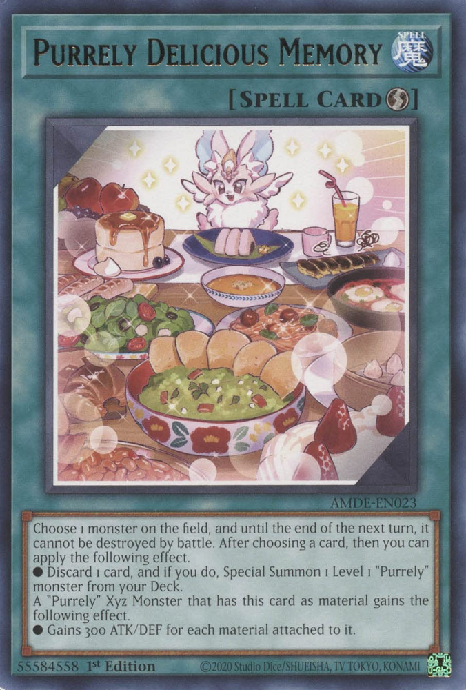Purrely Delicious Memory [AMDE-EN023] Rare | North Game Den