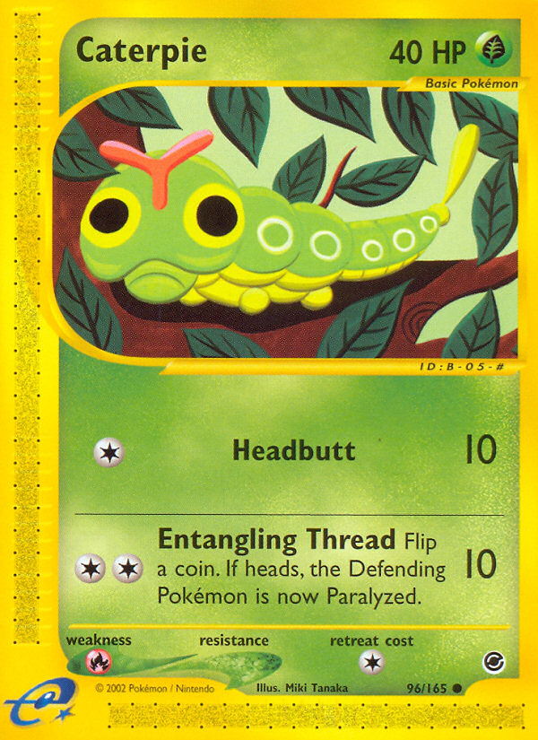 Caterpie (96/165) [Expedition: Base Set] | North Game Den