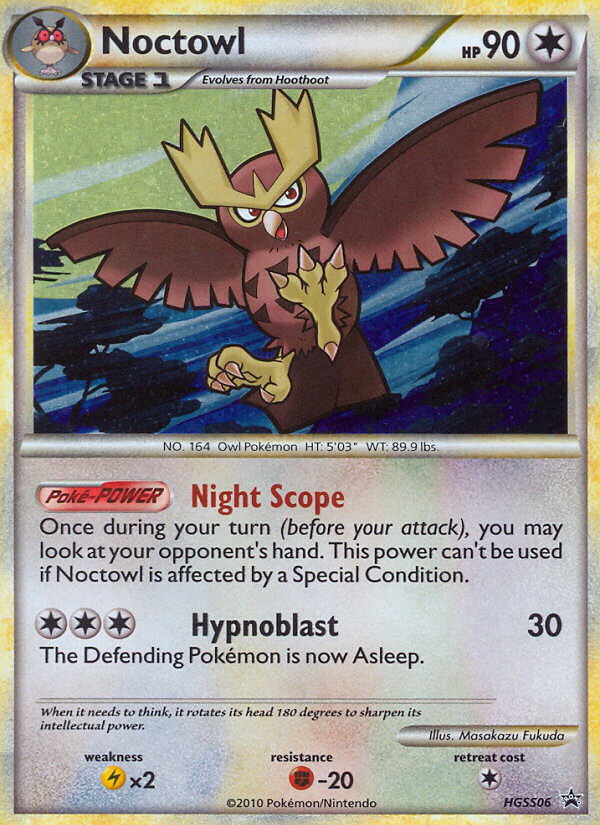 Noctowl (HGSS06) [HeartGold & SoulSilver: Black Star Promos] | North Game Den